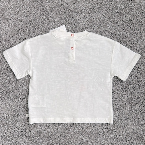 NWT Cadet Rousselle Paris French Baby Lobster Short Sleeve Tee Shirt - Size 12M - Picture 5 of 5